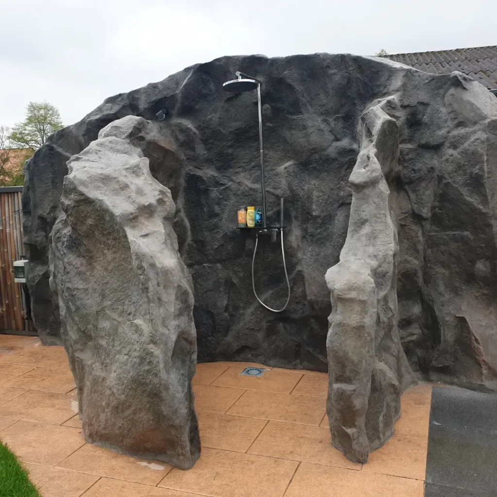 Sztuczne skały 3 Groty i jaskinie - przykład wykonania StoneDeco