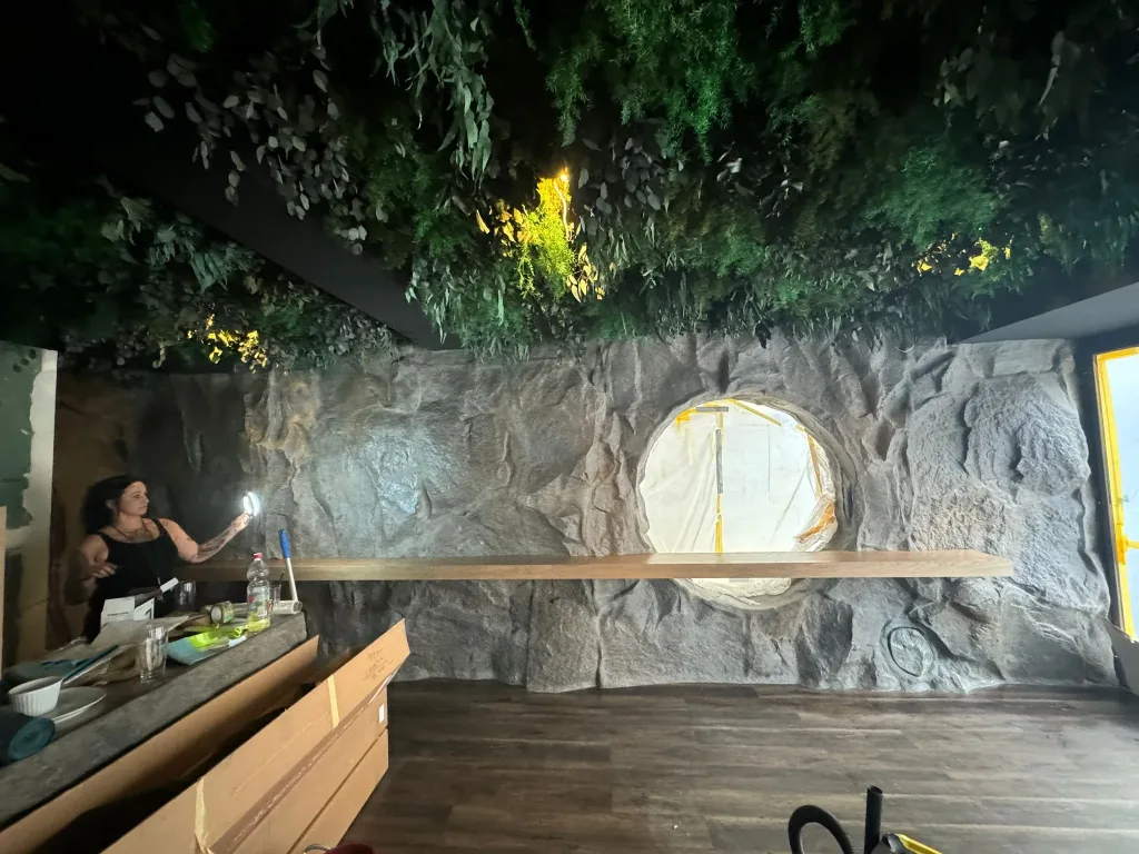 Ściany stylizowane w restauracjach i muzeach StoneDeco